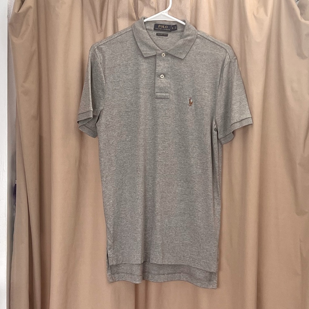 Pima soft touch polo shirt Ralph Leuren Size S (Grey colors)